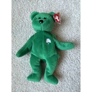 Ty Beanie Baby Erin The Bear 1997 Retired Plush Toy